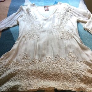 Johnny Was Tunic shirt size M